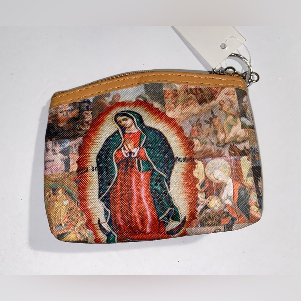 La Virgen de Guadalupe Maria Coin bag